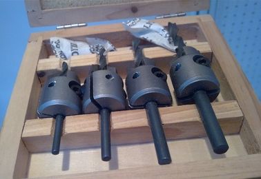 Le carbure de CTT des pièces 4PCS d'outil de bricolage de TC-004V a incliné le peu de foret de fraise pour le perçage en bois