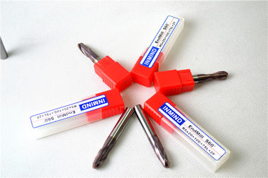 Coupeur de haute précision de fraises en bout de carbure de tungstène d'outil de commande numérique par ordinateur de la haute performance HRC60