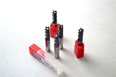 Outils de coupe à grande vitesse de revêtement de TiAlN de coupeur de fraises en bout de carbure de commande numérique par ordinateur